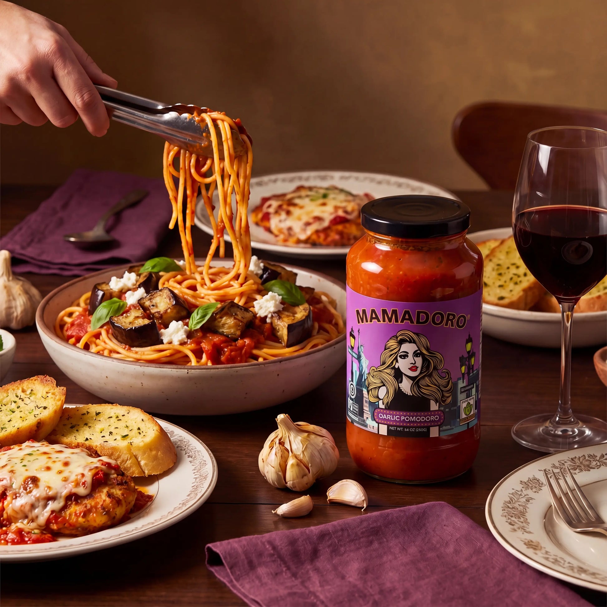 Mamadoro - Sauces - Garlic Pomodoro - Lifestyle - 1