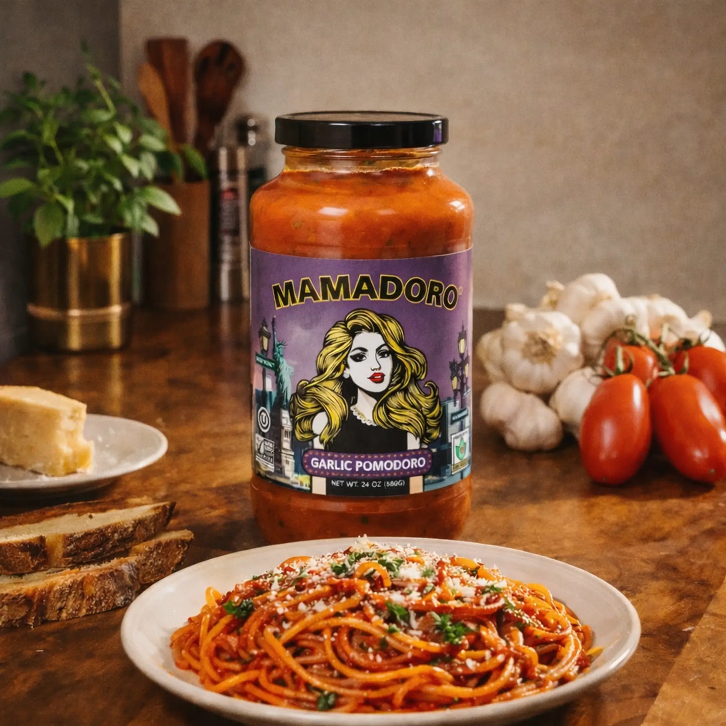 Mamadoro - Sauces - Garlic Pomodoro - Lifestyle - 3