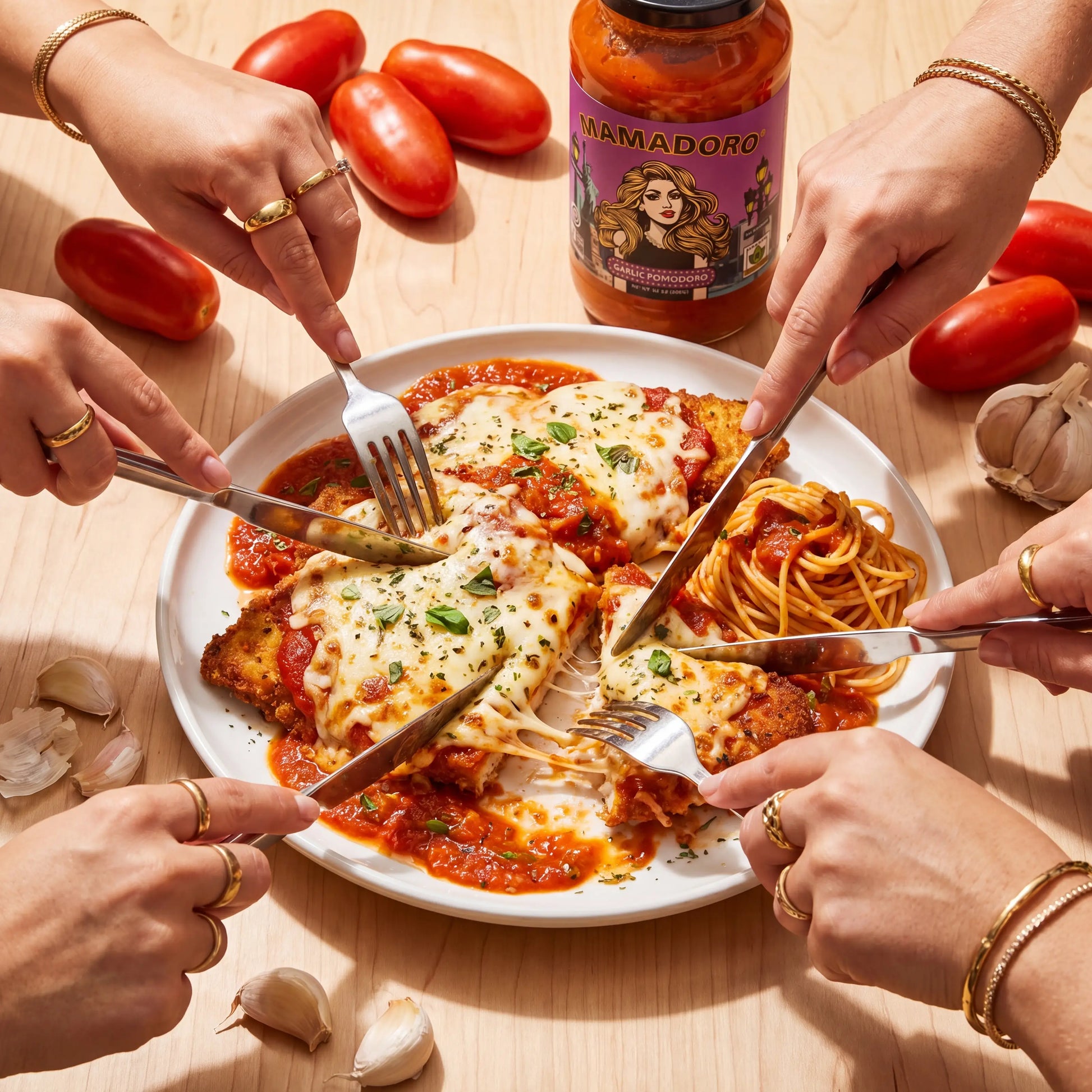 Mamadoro - Sauces - Garlic Pomodoro - Lifestyle - 3