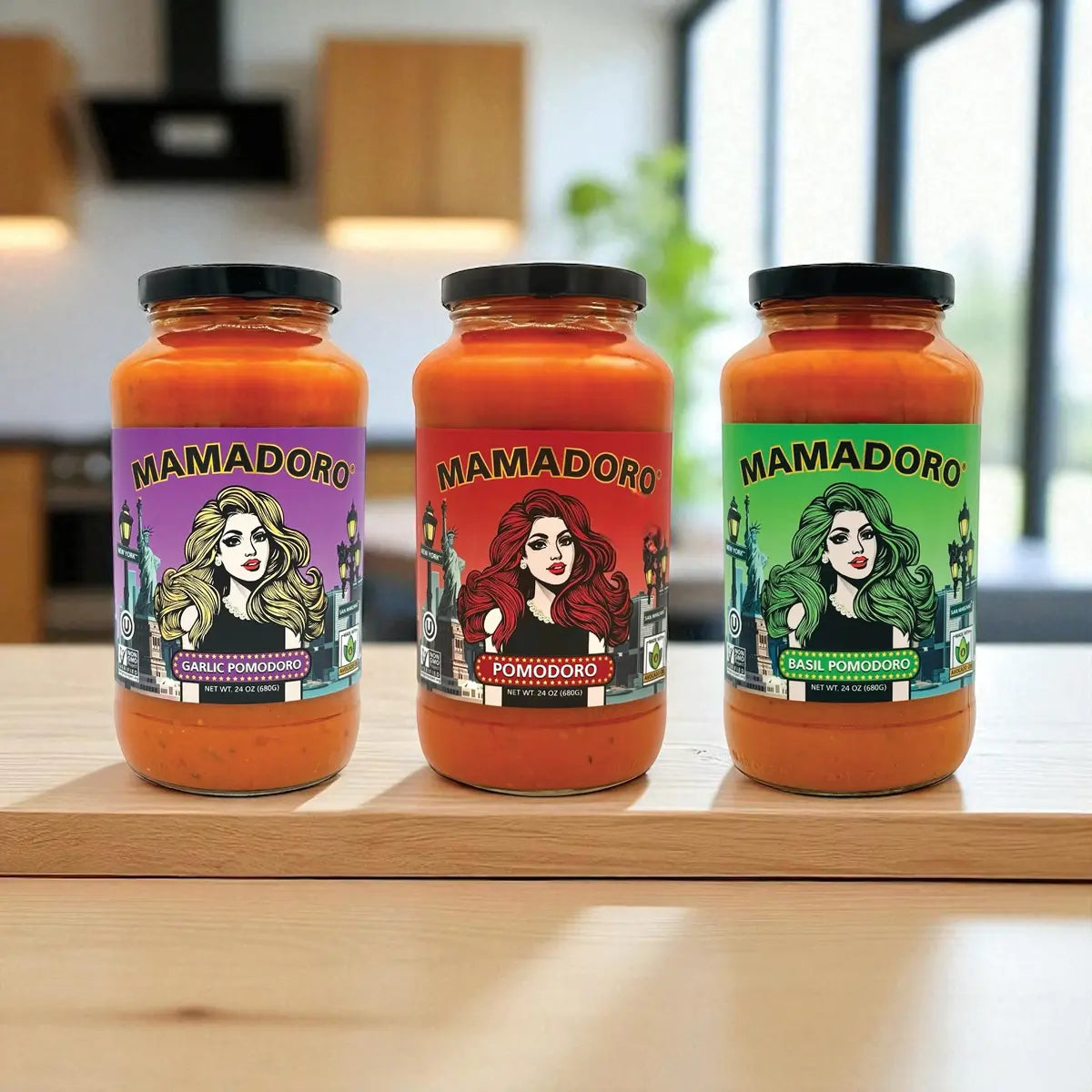 Mamadoro - Sauces - 3-Jar Sampler Pack - 2